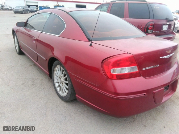 2004 Chrysler Sebring LXi with VIN 4C3AG52H24E113167, listed as a IAAI auction lot 41405762 with 253,048 mi miles. Bid and sale history available at carsss.com. Image 3.
