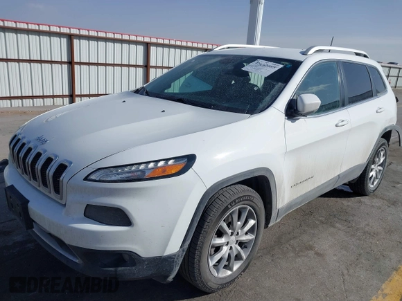 2018 Jeep Cherokee Limited with VIN 1C4PJMDXXJD522638, listed as a IAAI auction lot 41692055 with 150,701 mi miles. Bid and sale history available at carsss.com. Image 2.
