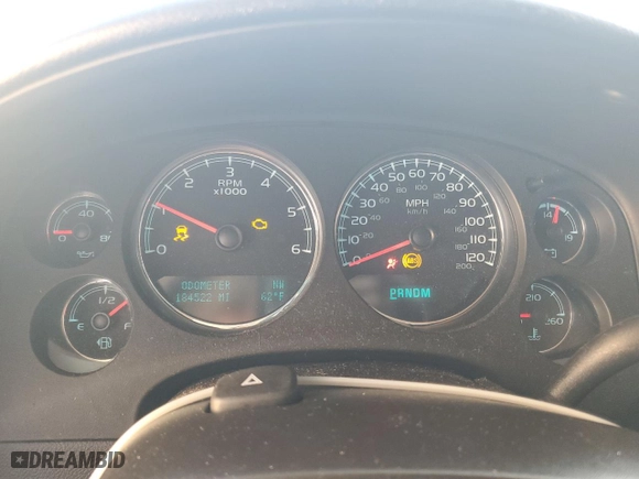 2013 Chevrolet Suburban LT with VIN 1GNSKJE72DR358577, listed as a Copart auction lot 43087235 with 184,522 mi miles and Salvage Title. Bid and sale history available at carsss.com. Image 9.