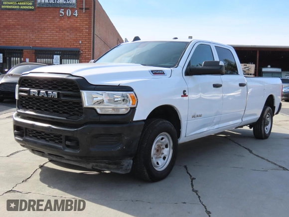 2022 Ram 2500 Tradesman with VIN 3C6UR4HL3NG158873, listed as a Copart auction lot 49887925 with 38,363 mi miles and Clean title. Bid and sale history available at DreamBid. Image 2.