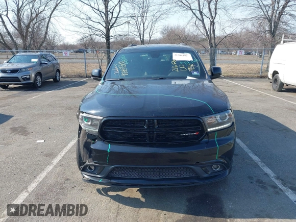 2017 Dodge Durango GT with VIN 1C4RDJDG4HC820486, listed as a IAAI auction lot 41784193 with 93,494 mi miles and . Bid and sale history available at carsss.com. Image 12.