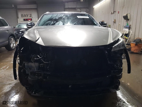 2015 Lexus NX 200t with VIN JTJBARBZ7F2012808, listed as a Copart auction lot 83439894 with 145,450 mi miles and Salvage Title. Bid and sale history available at carsss.com. Image 5.