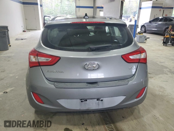 2016 Hyundai Elantra GT with VIN KMHD35LH8GU258367, listed as a Copart auction lot 52259725 with 0 mi miles and Salvage Title. Bid and sale history available at carsss.com. Image 6.