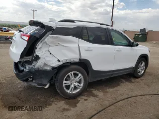 2024 GMC Terrain SLE with VIN 3GKALMEG5RL330830, listed as a Copart auction lot 60170995 with 8,395 mi miles and Salvage title. Bid and sale history available at DreamBid. Image 3.