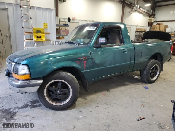 1998 Ford Ranger XL with VIN 1FTYR10U0WUD12872, listed as a Copart auction lot 85137884 with 221,184 mi miles and Salvage Title. Bid and sale history available at carsss.com. Image 1.