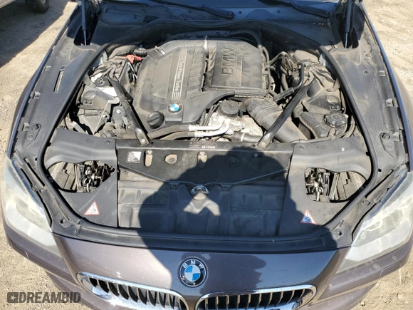 2013 BMW 6 Series 640i with VIN WBA6A0C53DDZ03673, listed as a Copart auction lot 68148144 with 102,703 mi miles and Salvage Title. Bid and sale history available at carsss.com. Image 11.