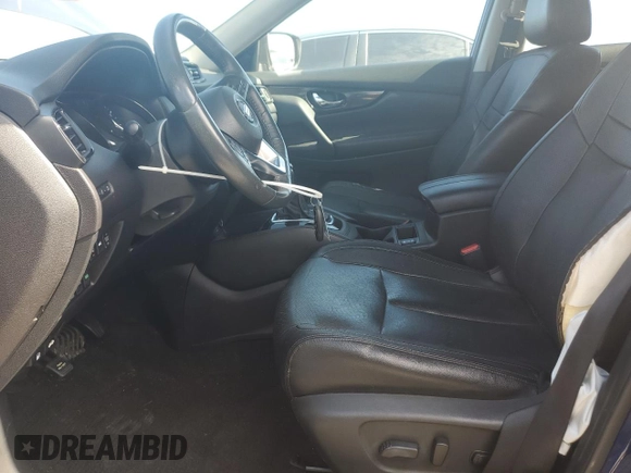 2017 Nissan Rogue SL with VIN 5N1AT2MV5HC730196, listed as a Copart auction lot 58900045 with 88,887 mi miles and Salvage title. Bid and sale history available at DreamBid. Image 7.