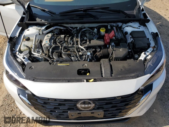 2024 Nissan Sentra SV z VIN 3N1AB8CVXRY319206, wystawiony jako Copart lot #61831025 z przebiegiem 6 966 mil mil oraz Szkoda całkowita • Salvage title. Historia ofert i sprzedaży dostępna na DreamBid. Obrazek 11.