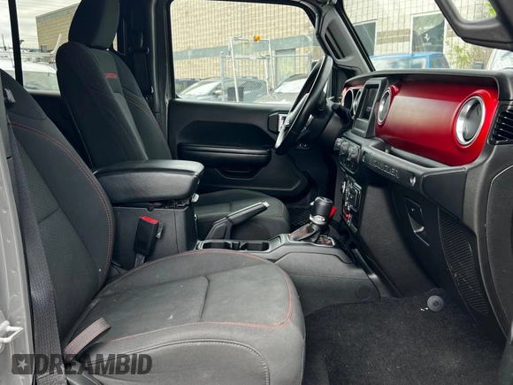 2022 Jeep Wrangler Unlimited Rubicon z VIN 1C4HJXFNXNW745921, wystawiony jako Copart lot #60096775 z przebiegiem 100 mil mil oraz Czysty tytuł • Clean title. Historia ofert i sprzedaży dostępna na DreamBid. Obrazek 5.