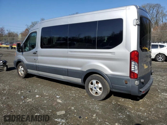 2017 Ford Transit Passenger XL with VIN 1FBAX2CG0HKA41933, listed as a Copart auction lot 51337385 with 193,654 mi miles and Clean Title. Bid and sale history available at carsss.com. Image 2.