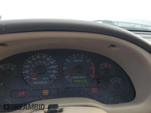 2004 Ford Mustang Deluxe with VIN 1FAFP44634F136739, listed as a Copart auction lot 44078925 with 105,591 mi miles and Salvage Title. Bid and sale history available at carsss.com. Image 9.