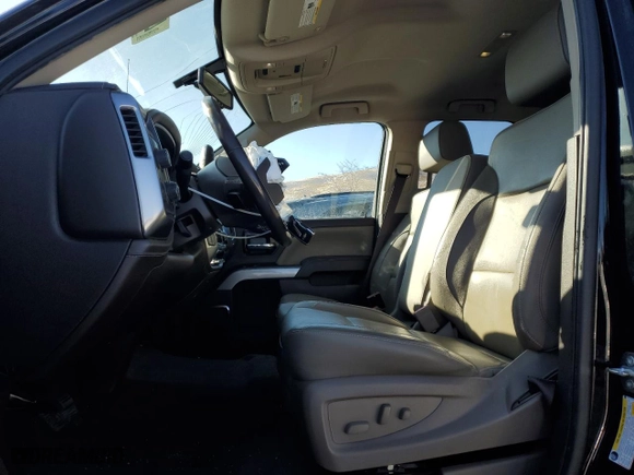 2018 Chevrolet Silverado 1500 LTZ with VIN 1GCVKSECXJZ271417, listed as a Copart auction lot 42434595 with 59,063 mi miles and Salvage Title. Bid and sale history available at carsss.com. Image 7.