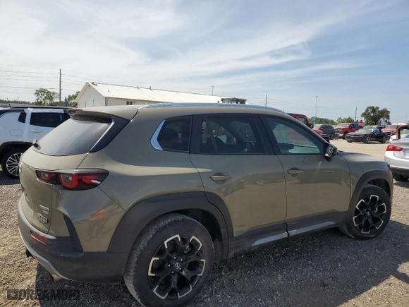 2023 Mazda CX-50 2.5 Turbo Meridian Edition with VIN 7MMVABXY8PN127764, listed as a Copart auction lot 68353004 with 24,209 mi miles and Salvage Title. Bid and sale history available at carsss.com. Image 3.