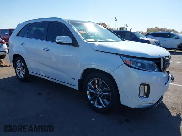 2015 Kia Sorento SX with VIN 5XYKWDA76FG630554, listed as a IAAI auction lot 41862520 with 77,457 mi miles. Bid and sale history available at carsss.com. Image 1.