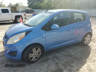 2014 Chevrolet Spark LT with VIN KL8CD6S93EC569679, listed as a Copart auction lot 52212815 with 256,503 mi miles and Clean Title. Bid and sale history available at carsss.com. Image 1.