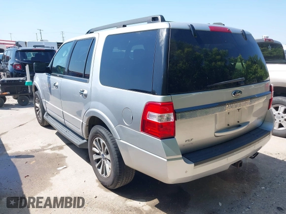 2015 Ford Expedition XLT z VIN 1FMJU1HT9FEF34070, wystawiony jako IAAI lot #42248656 z przebiegiem 164 363 mil mil oraz . Historia ofert i sprzedaży dostępna na DreamBid. Obrazek 3.