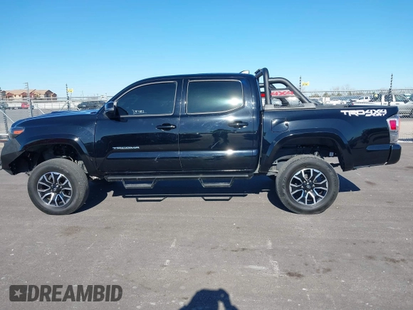 2023 Toyota Tacoma 4WD SR with VIN 3TYCZ5AN0PT110522, listed as a IAAI auction lot 41740128 with 45,115 mi miles. Bid and sale history available at carsss.com. Image 14.