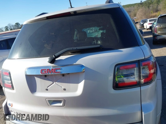 2016 GMC Acadia Denali with VIN 1GKKRTKD3GJ105785, listed as a IAAI auction lot 41680542 with 89,970 mi miles. Bid and sale history available at carsss.com. Image 16.