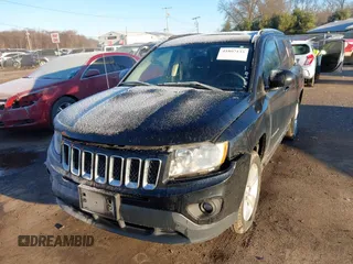 2012 Jeep Compass Latitude with VIN 1C4NJDEB5CD697957, listed as a IAAI auction lot 41807133 with 105,873 mi miles. Bid and sale history available at carsss.com. Image 17.