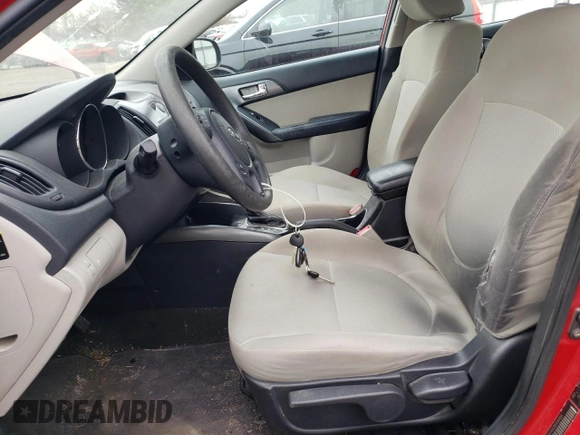 2013 Kia Forte EX with VIN KNAFU4A29D5694814, listed as a Copart auction lot 51052235 with 84,561 mi miles and Salvage Title. Bid and sale history available at carsss.com. Image 7.