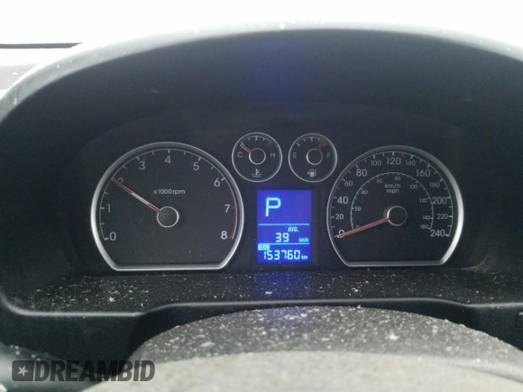 2009 Hyundai Elantra with VIN KMHDC85E89U024852, listed as a Copart auction lot 85552214 with 153,760 mi miles and Salvage title. Bid and sale history available at DreamBid. Image 9.