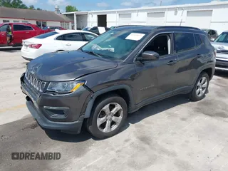 2020 Jeep Compass Latitude with VIN 3C4NJCBB3LT136018, listed as a IAAI auction lot 41915073 with 80,785 mi miles and . Bid and sale history available at carsss.com. Image 17.