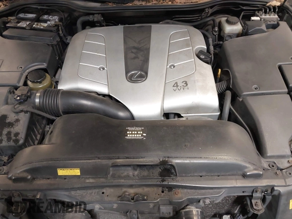 2004 Lexus LS 430 z VIN JTHBN36F840154239, wystawiony jako IAAI lot #42321185 z przebiegiem 117 073 mil mil oraz . Historia ofert i sprzedaży dostępna na DreamBid. Obrazek 10.