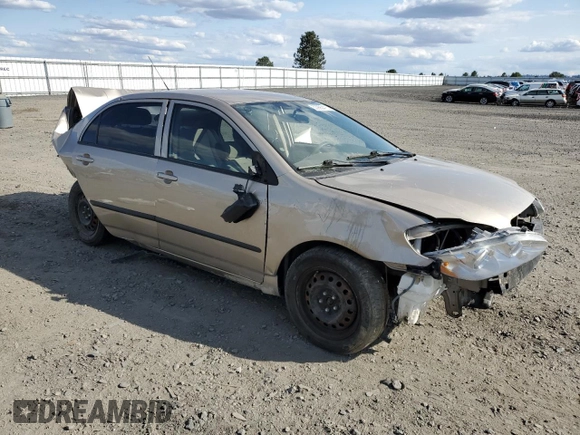 2008 Toyota Corolla CE with VIN 1NXBR32E48Z982656, listed as a Copart auction lot 53990415 with 47,998 mi miles and Salvage Title. Bid and sale history available at DreamBid. Image 4.