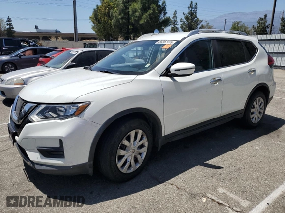 2017 Nissan Rogue S with VIN KNMAT2MT9HP579486, listed as a Copart auction lot 58251125 with 106,862 mi miles and Salvage title. Bid and sale history available at DreamBid. Image 1.