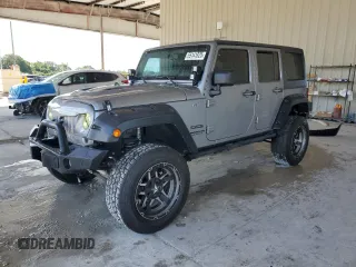 2016 Jeep Wrangler Unlimited Sport with VIN 1C4BJWDG5GL329916, listed as a Copart auction lot 55141825 with 54,074 mi miles and Salvage title. Bid and sale history available at DreamBid. Image 1.
