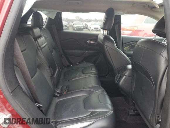 2016 Jeep Cherokee Limited with VIN 1C4PJMDB0GW225606, listed as a Copart auction lot 85572234 with 132,925 mi miles and Salvage Title. Bid and sale history available at carsss.com. Image 10.