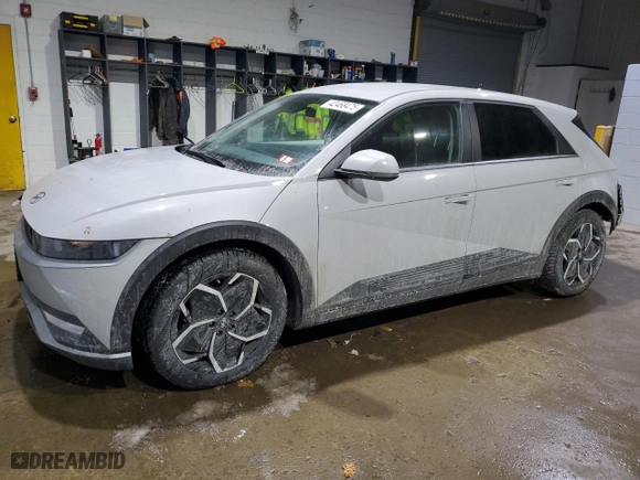 2022 Hyundai IONIQ 5 SE with VIN KM8KMDAF5NU065753, listed as a Copart auction lot 42468475 with 41,432 mi miles and Salvage Title. Bid and sale history available at carsss.com. Image 1.