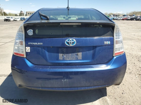 2010 Toyota Prius II with VIN JTDKN3DU3A0176485, listed as a Copart auction lot 53692745 with 146,443 mi miles and Clean Title. Bid and sale history available at carsss.com. Image 6.