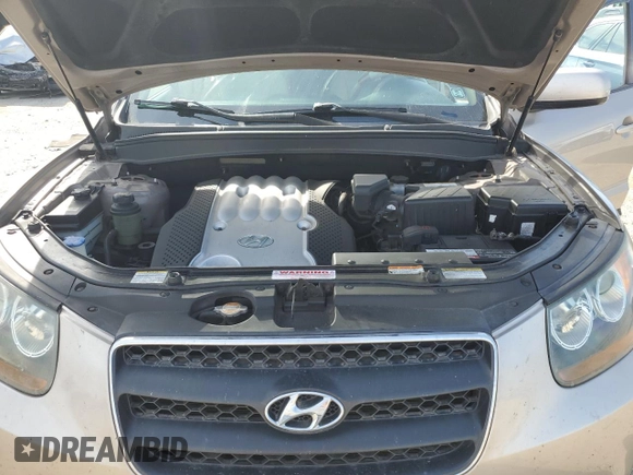 2007 Hyundai Santa Fe GLS with VIN 5NMSG13D77H041762, listed as a Copart auction lot 55879385 with 96,665 mi miles and Non repairable. Bid and sale history available at DreamBid. Image 12.