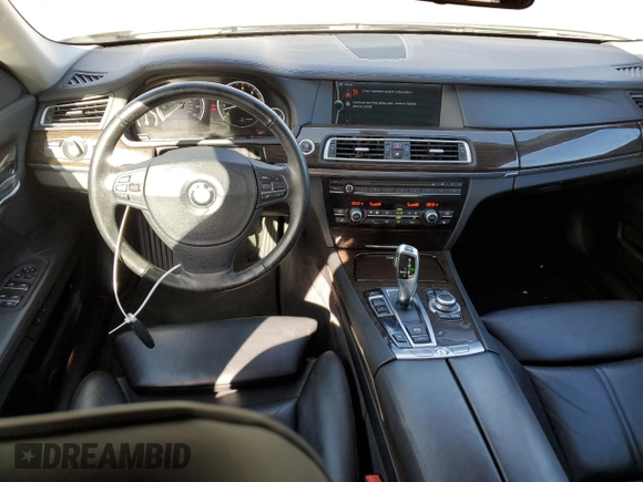 2011 BMW 7 Series 740Li with VIN WBAKB4C58BC573888, listed as a Copart auction lot 78736874 with 76,832 mi miles and Salvage Title. Bid and sale history available at DreamBid. Image 8.