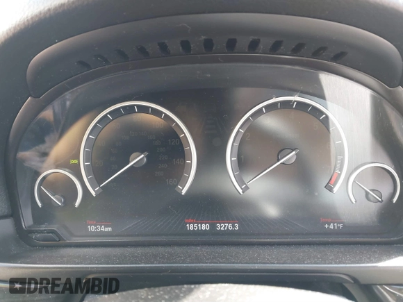 2013 BMW 5 Series 535i with VIN WBAFR7C5XDC823746, listed as a IAAI auction lot 41864658 with 185,180 mi miles and . Bid and sale history available at DreamBid. Image 7.