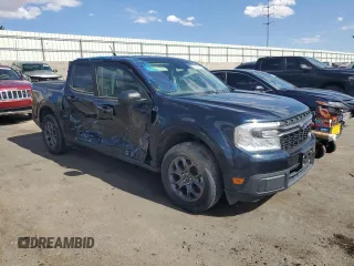 2023 Ford Maverick XL with VIN 3FTTW8F97PRA00944, listed as a Copart auction lot 59168715 with 16,400 mi miles and Salvage title. Bid and sale history available at DreamBid. Image 4.