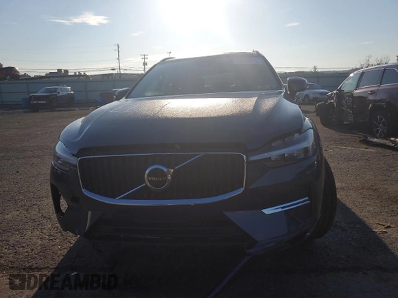 2022 Volvo XC60 Momentum with VIN YV4L12RKXN1970866, listed as a Copart auction lot 63609075 with 39,189 mi miles and Salvage title. Bid and sale history available at DreamBid. Image 5.