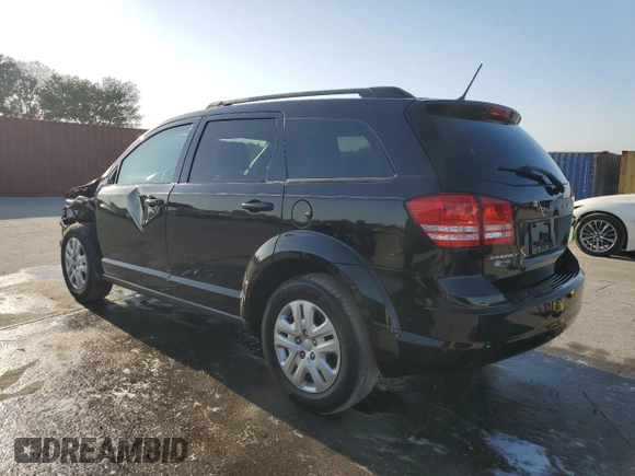 2018 Dodge Journey SE with VIN 3C4PDCAB8JT157882, listed as a Copart auction lot 52501335 with 93,234 mi miles and Salvage Title. Bid and sale history available at carsss.com. Image 2.
