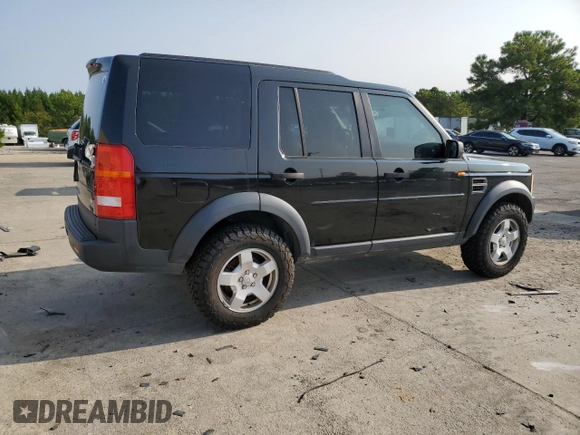 2006 Land Rover LR3 with VIN SALAE24426A360140, listed as a Copart auction lot 70829784 with Not provided miles and Salvage title. Bid and sale history available at DreamBid. Image 3.