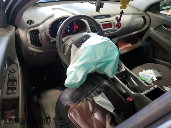 2012 Kia Sportage LX with VIN KNDPB3A29C7271466, listed as a Copart auction lot 58755725 with 156,489 mi miles and Salvage title. Bid and sale history available at DreamBid. Image 8.