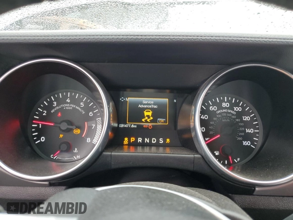 2023 Ford Mustang EcoBoost with VIN 1FA6P8TH3P5110730, listed as a Copart auction lot 59754905 with 31,477 mi miles and Salvage title. Bid and sale history available at DreamBid. Image 9.