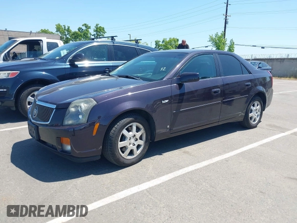 2006 Cadillac CTS with VIN 1G6DM57T960172543, listed as a IAAI auction lot 42183049 with 93,073 mi miles. Bid and sale history available at carsss.com. Image 2.