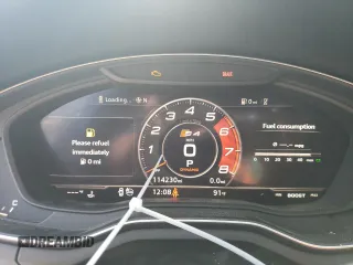 2018 Audi S4 Premium Plus with VIN WAUB4AF41JA004239, listed as a Copart auction lot 68134044 with 114,230 mi miles and Salvage Title. Bid and sale history available at carsss.com. Image 9.