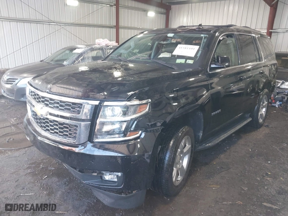 2020 Chevrolet Tahoe LT with VIN 1GNSKBKC7LR286118, listed as a IAAI auction lot 41581101 with 92,945 mi miles. Bid and sale history available at carsss.com. Image 2.