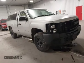2012 Chevrolet Silverado 1500 Work Truck with VIN 1GCNKPE09CZ143501, listed as a IAAI auction lot 42040694 with 135,311 mi miles and . Bid and sale history available at DreamBid. Image 1.