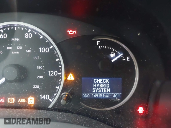 2013 Lexus CT 200h with VIN JTHKD5BH3D2139948, listed as a IAAI auction lot 41686498 with 149,151 mi miles and . Bid and sale history available at DreamBid. Image 15.
