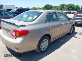 2009 Toyota Corolla with VIN 2T1BU40E09C185833, listed as a IAAI auction lot 41985654 with 138,637 mi miles. Bid and sale history available at carsss.com. Image 4.