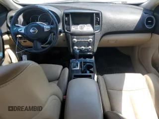 2014 Nissan Maxima SV with VIN 1N4AA5APXEC482370, listed as a Copart auction lot 55823175 with 143,614 mi miles and Salvage title. Bid and sale history available at DreamBid. Image 8.