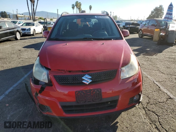 2010 Suzuki SX4 with VIN JS2YB5A38A6302644, listed as a Copart auction lot 80246004 with 73,621 mi miles and Salvage Title. Bid and sale history available at carsss.com. Image 5.